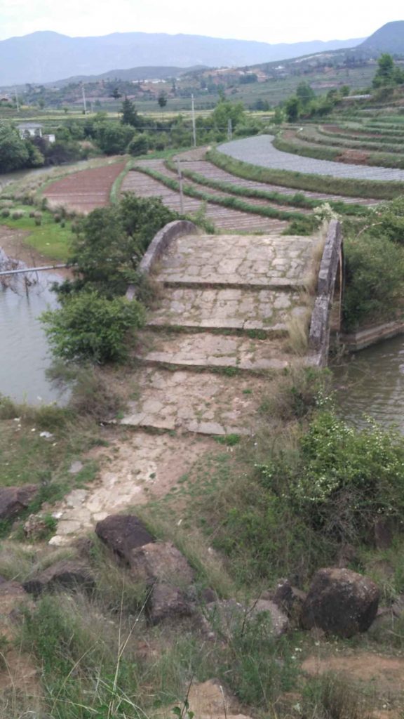 The oldest bridge in the area, apparently 400+ years old