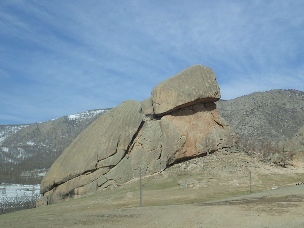 Turtle Rock, one of the more famous rock formations around Terelj