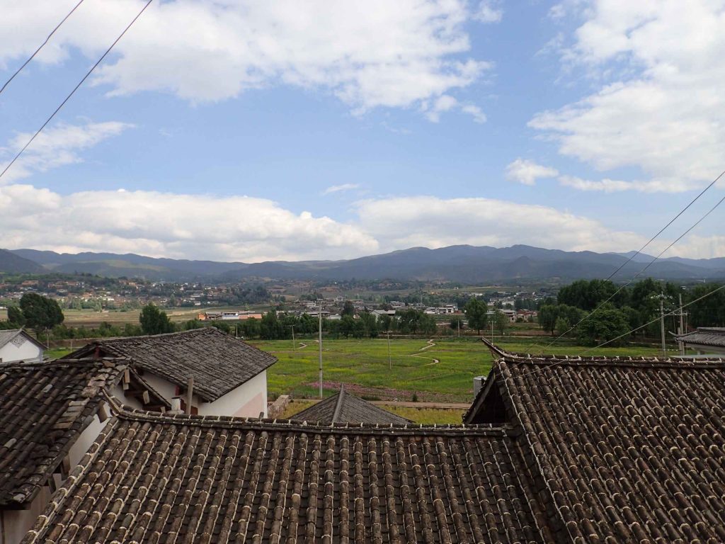 One of the first vistas upon entering the town