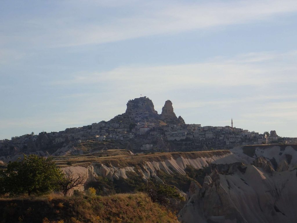 Uchisar citadel. The next town over and the highest point in the region with a castle carved into a massive rocky protrusion.