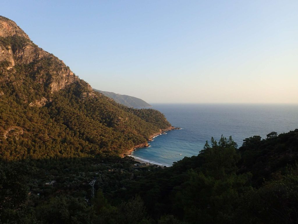 Kabak valley in the late afternoon light