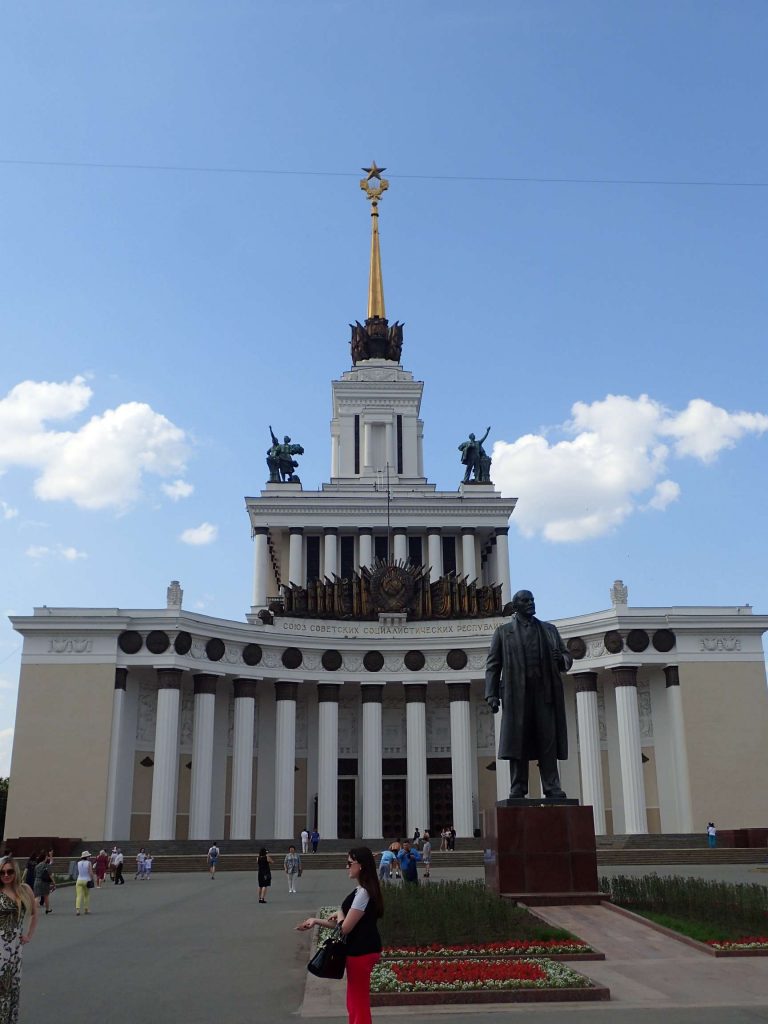 Obligatory statue of Lenin