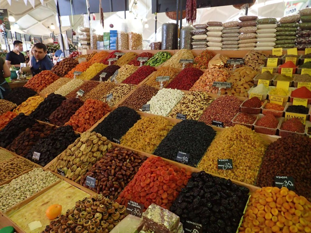 Spices, dried fruit…