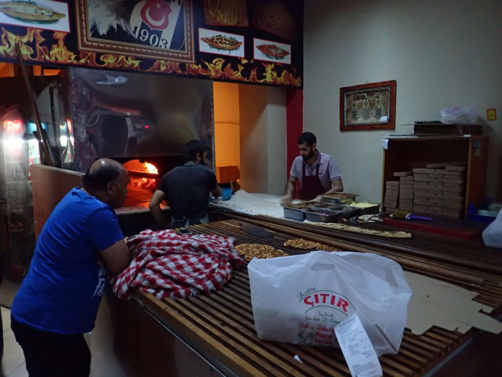 A local firin (bakery), churning out lahmacun and pide for the evening rush